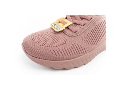 Skechers Bobs Squad-Chaos dámské sportovní boty pohodlné SLIP-INS pink dámské 6