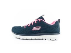 Skechers Graceful-Get dámské sportovní boty pohodlné lehké prodyšné tmavě modré dámské 1