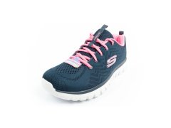 Skechers Graceful-Get dámské sportovní boty pohodlné lehké prodyšné tmavě modré dámské 3
