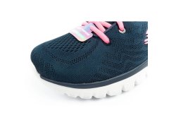 Skechers Graceful-Get dámské sportovní boty pohodlné lehké prodyšné tmavě modré dámské 6