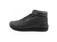 Puma ST Runner v4 Mid sportovní boty pánské kotníkové tenisky černé 1