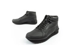 Puma ST Runner v4 Mid sportovní boty pánské kotníkové tenisky černé 8