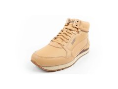 Puma ST Runner v4 Mid sportovní obuv pánské kotníkové tenisky hnědé barvy 3