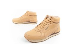 Puma ST Runner v4 Mid sportovní obuv pánské kotníkové tenisky hnědé barvy 8
