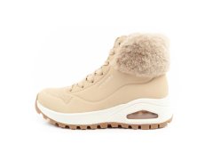 Skechers Uno Rugged dámská sportovní obuv zateplené boty zimní hnědé dámské 1