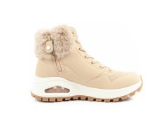 Skechers Uno Rugged dámská sportovní obuv zateplené boty zimní hnědé dámské 4