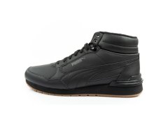 Puma ST Runner v4 Mid sportovní boty pánské kotníkové tenisky černé 1