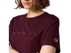 Champion dámské tričko SS Tee bordó 118382 RS522 Tričko 5