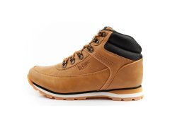 Lee Cooper pánská zimní trekingová zateplená kotníková obuv hnědá 1