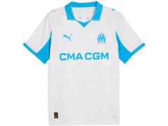 Pánské dresy Puma Olympique Marseille Home Jersey Replica white 779801 01 pánské 1