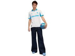 Pánské dresy Puma Olympique Marseille Home Jersey Replica white 779801 01 pánské 5