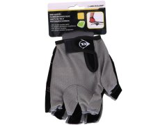 CYKLISTICKÉ RUKAVICE DUNLOP SENIOR R.XL - ŠEDÉ 1