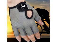 CYKLISTICKÉ RUKAVICE DUNLOP SENIOR R.XL - ŠEDÉ 7