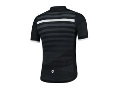 Rogelli STRIPE dres 2XL černobílý 1
