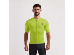 Rogelli pánský dres DISTANCE limetkově zelený 2XL 2