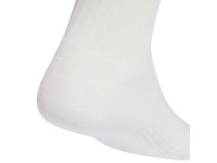 Adidas 3-Stripes Cushioned Sportswear Crew 3 páry bílých a černých ponožek JZ0532 3