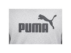 Puma sportovní klokaní mikina s kapucí pánská šedá fashion cotton pánské 3