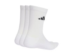 Ponožky adidas Cushioned Sportswear Crew 3P bílé JZ0530 1