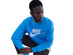 Pánská mikina Nike Sportswear Club modrá FN3890 435 pánské 5