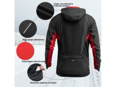 Rockbros sportovní zimní bunda unisex, černá, velikost M 2