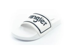 Pánské pohodlné sportovní žabky Wrangler Averell Slider white 2