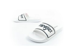 Pánské pohodlné sportovní žabky Wrangler Averell Slider white 7