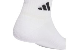 Adidas Cushioned Sportswear Kotníkové ponožky 3P bílé JZ0523 3