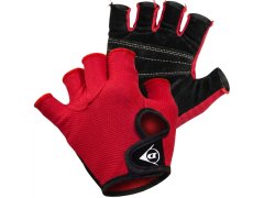 CYKLISTICKÉ RUKAVICE SENIOR ČERVENÉ DUNLOP R.S 4