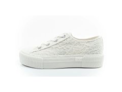 Lee dámské sportovní boty Isla trainers white platform lace-up dámské 1