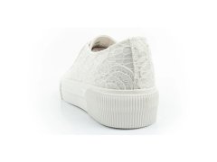 Lee dámské sportovní boty Isla trainers white platform lace-up dámské 4