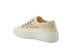 Lee Cooper dámské sportovní boty beige platform lace-up dámské 2
