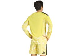 Pánský soutěžní brankářský dres adidas Tiro 26 s dlouhým rukávem žlutý KB5250 pánské 3