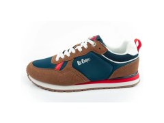 Lee Cooper sportovní obuv pánské tenisky módní pohodlné odolné tmavě modré hnědé 1