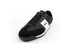 Lee Cooper sportovní boty tenisky pánské módní pohodlné černé 2