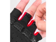 Rockbros S169BR S cyklistické rukavice s gelovými polštářky - černá/červená 6