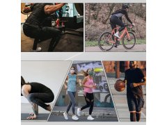 Cyklistické kalhoty Rockbros RK20043XL, prodyšné, s vložkou XXXL – černé 5
