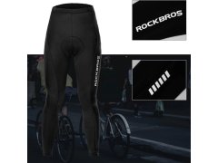 Cyklistické kalhoty Rockbros RK2004XL, prodyšné, s vložkou XL – černé 4