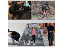 Cyklistické kalhoty Rockbros RK2004L, prodyšné, s vložkou L – černé 5