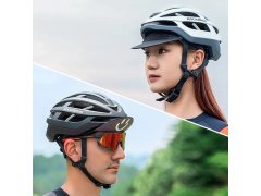 Cyklistická čepice Rockbros 18230005001 s&nbsp;kšiltem – černá 7