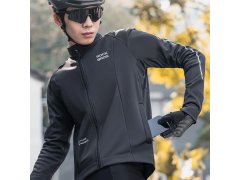 Cyklistická bunda Rockbros na podzim/zimu s&nbsp;dlouhým rukávem, velikost XL – černá 8