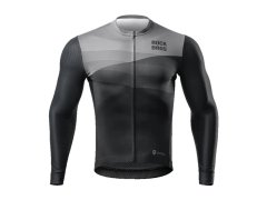 Cyklistický dres Rockbros 15120009003 s&nbsp;dlouhým rukávem, jaro/léto, velikost L – černý 1
