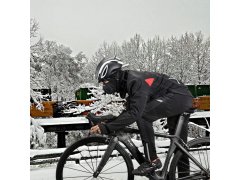 Sportovní cyklistická bunda Rockbros YPW021, větruodolná, velikost L – černá 2