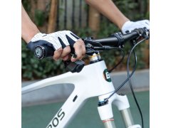 Rockbros MTB cyklistické rukavice velikost: S - bílo-černé 5