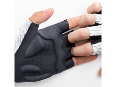 Rockbros MTB cyklistické rukavice velikost: XL - bílo-černé 2