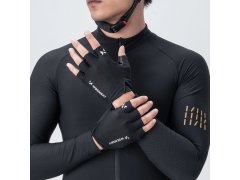 Cyklistické rukavice Wozinsky WRR-01M velikost M - černé 5