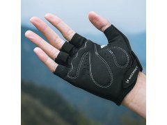 Cyklistické rukavice Wozinsky WRR-02L velikost L - šedé 3