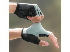 Cyklistické rukavice Wozinsky WRR-02M velikost M - šedé 2