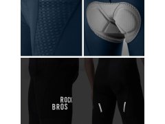Rockbros YDDK009 pánské krátké cyklistické šortky se šlemi Velikost L - tmavě modré 6
