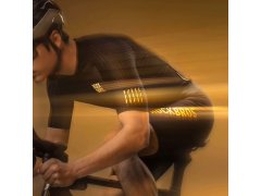 Rockbros YDDX011 Cyklistický dres Diamond s krátkým rukávem - velikost XS - černý 5
