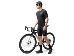 Rockbros YDDX011 Cyklistický dres Diamond s krátkým rukávem velikost M - černý 1
